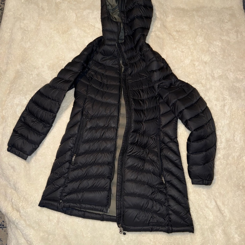L.L. Bean Women's Long Black Puffer Coat